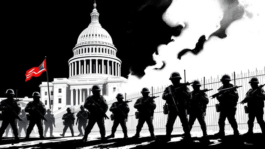 5,000 Troops Guard D.C. While Cartels Run the Border