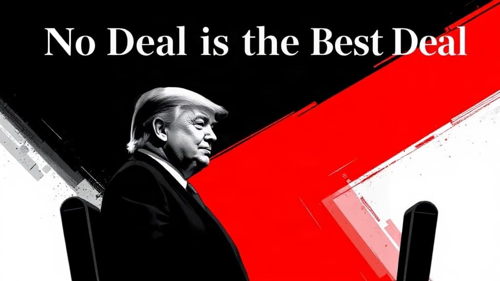 Washington wanted a sellout. Trump walked away with American leverage.