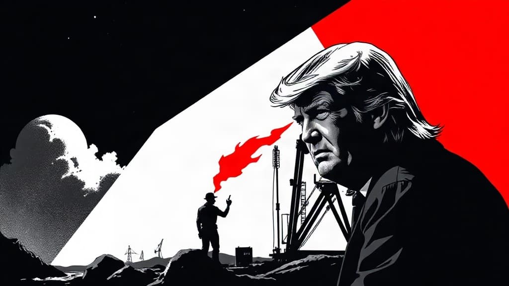 Trump's Venezuela Oil Deal Cuts Middlemen, Press Panics