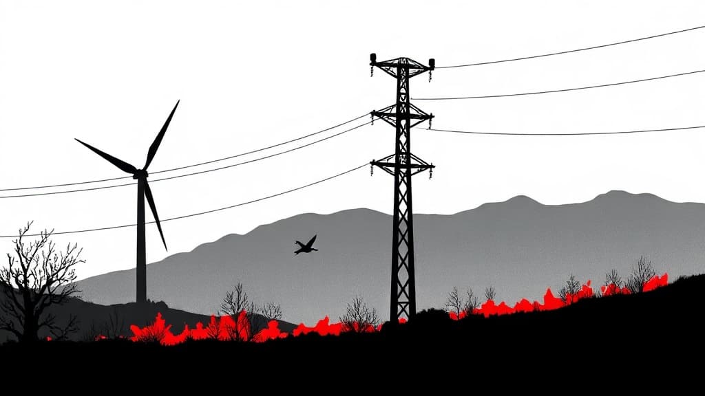 Wind Farm Power Line Sparked Greece's Deadly Wildfire