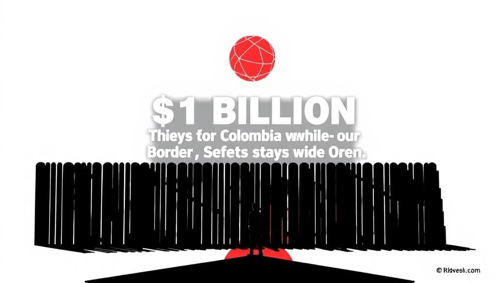 $1 Billion to Colombia for Drug War While Our Border Stays Wide Open