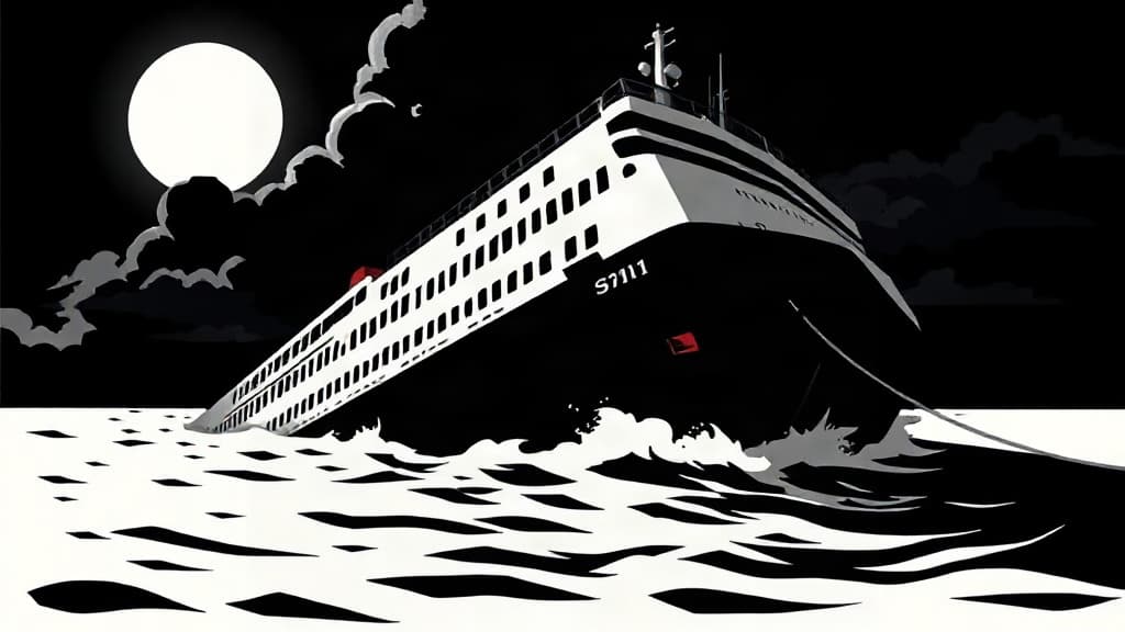 A foreign ferry tragedy dominates the news cycle while America's own crises go uncovered.