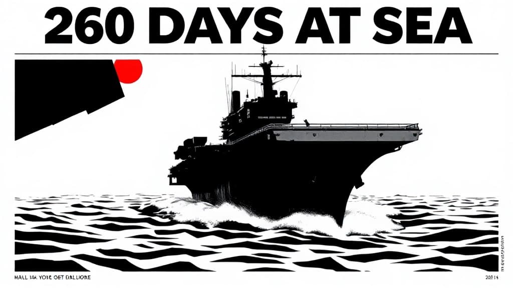 260 Days at Sea: USS Lincoln Buckles as Another Carrier Rerouted to Mideast