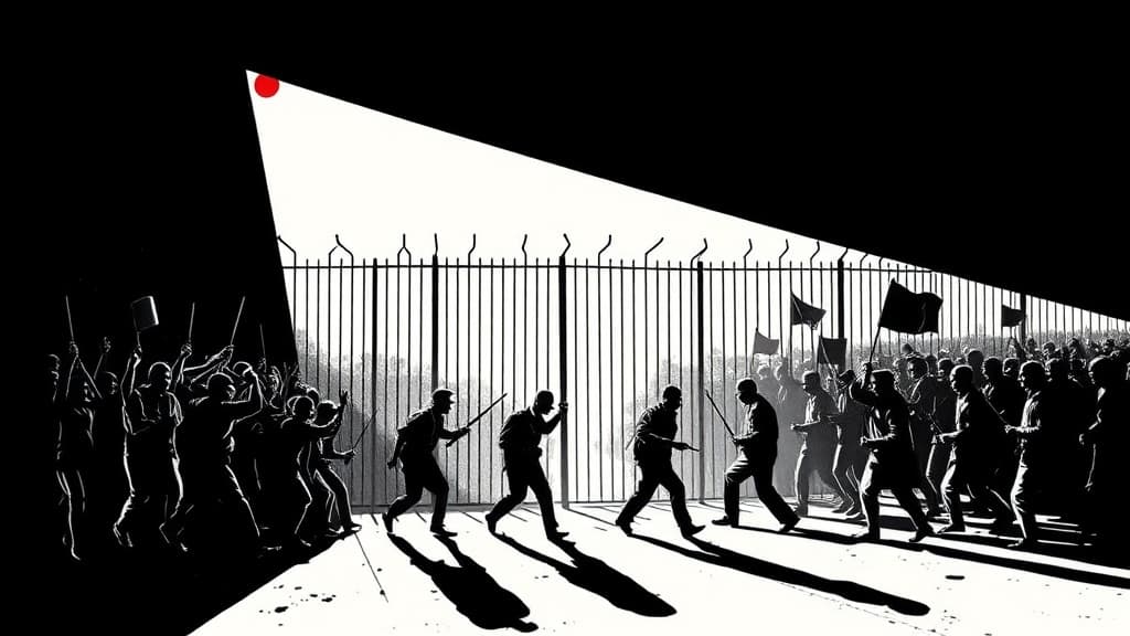 900 Arrested as South Africans Revolt Against Open Borders