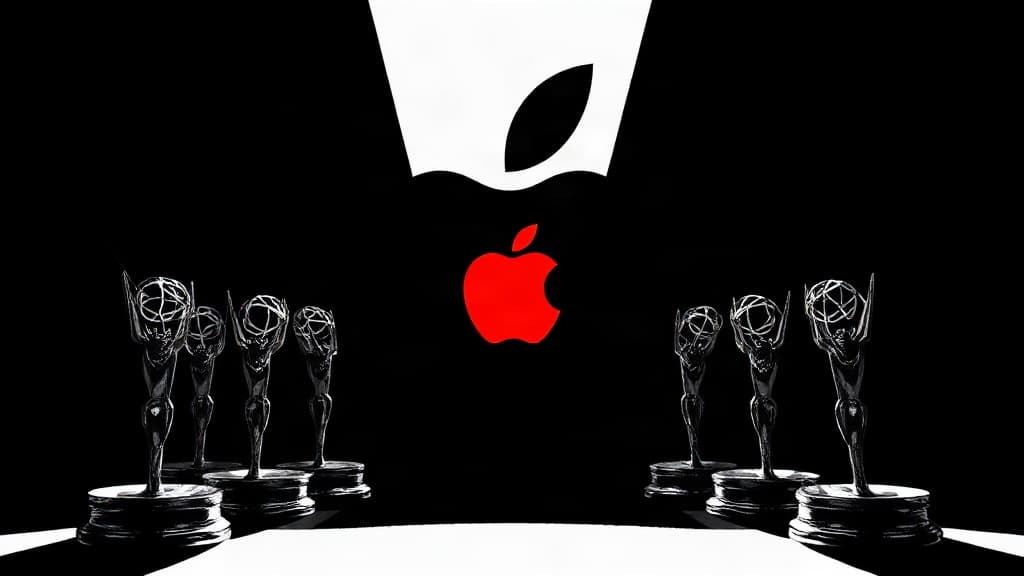 The $2,000-iPhone company just bought 28 Emmy trophies, and Hollywood handed them over gladly.