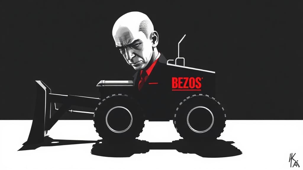 Bezos Claims AI Is a Bulldozer, Not a Pink Slip
