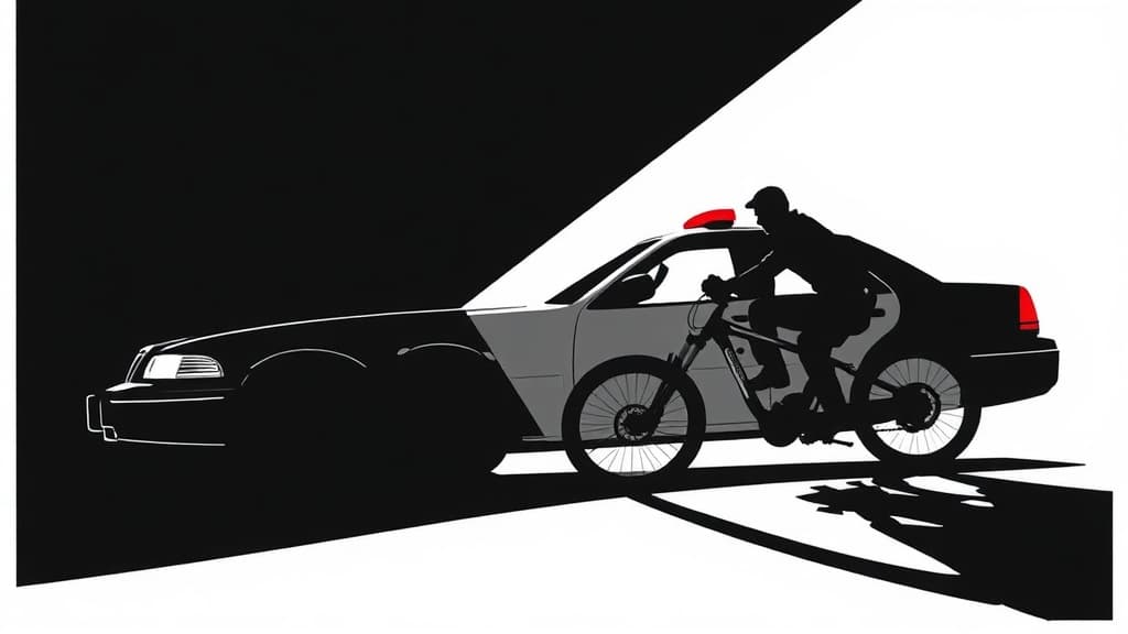 A California cop ran down a dad on an e-bike and got a misdemeanor. The two-tiered justice system isn't even hiding.