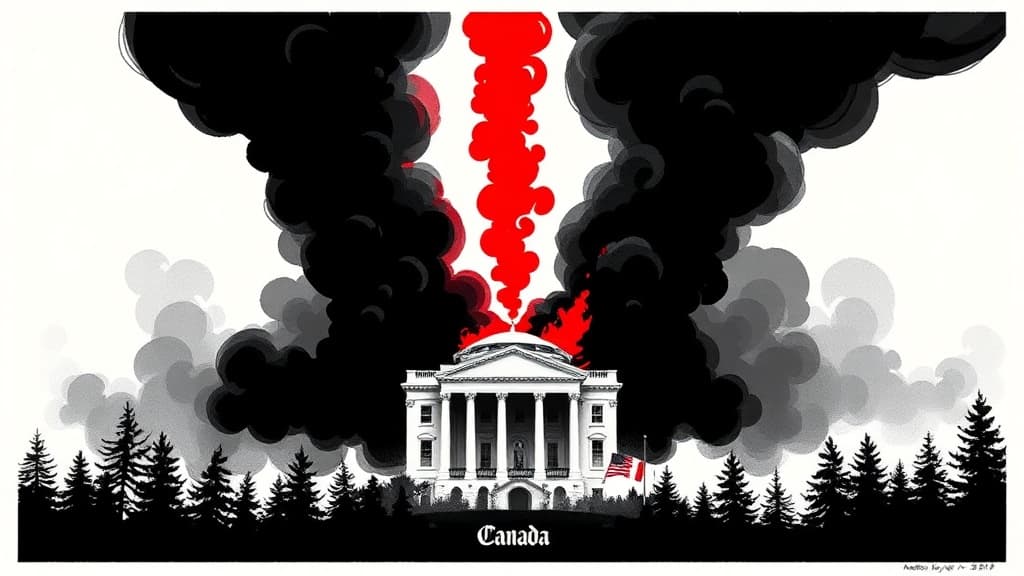 Canada's Wildfire Smoke Forces White House-FIFA Summit Before World Cup Final