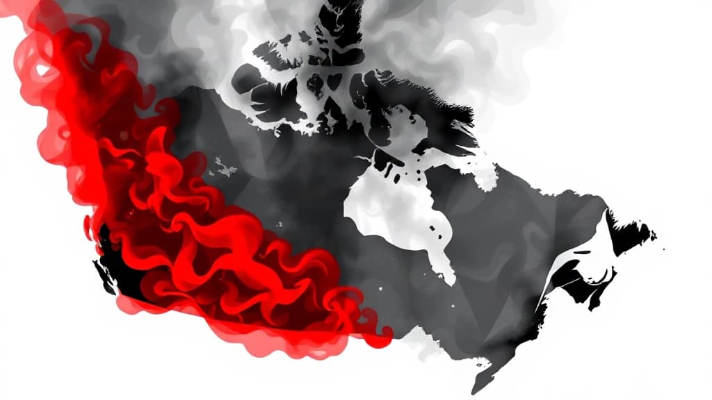 Canadian Wildfire Smoke Chokes 20 States; Press Ignores Forest Management