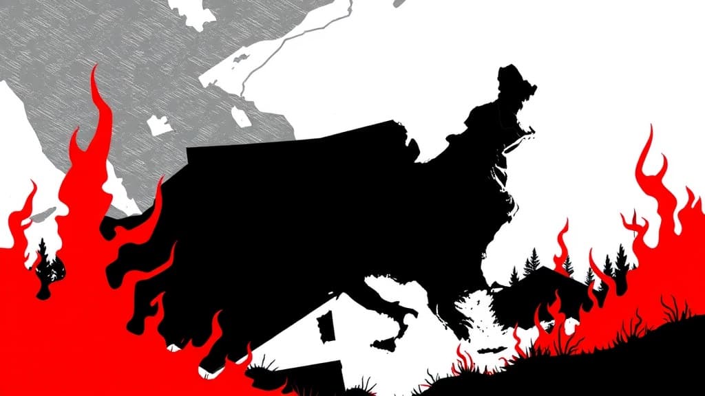 CNN Airs European Wildfires Live, Ignores US Border and Fentanyl Crises