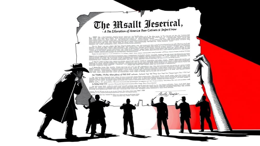 Declaration of Independence Draft: Citizens Then, Subjects Now