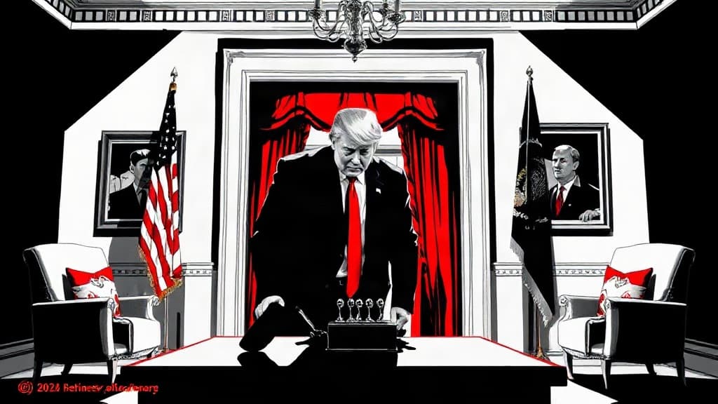 Feinberg Plays Victim After Trump Pushes Back in Oval Office