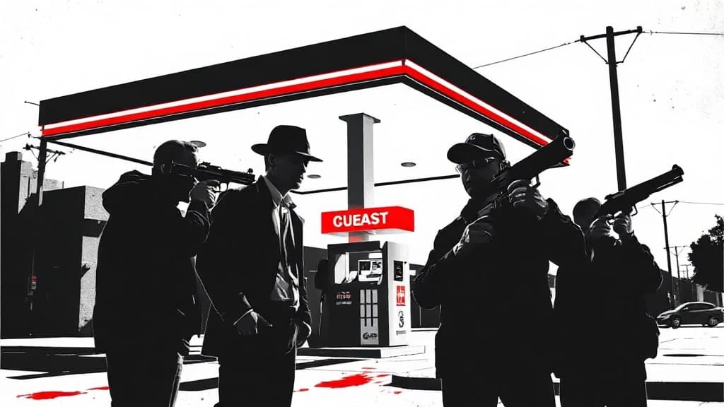 Four Gunmen, Two Dead at Chicago Gas Station as Gun Control Fails