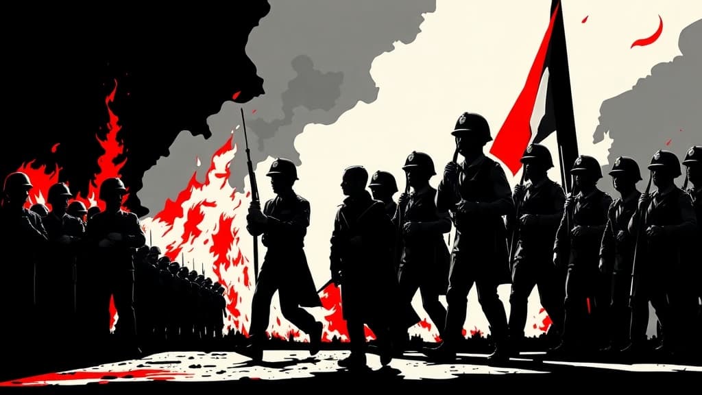 France Burns as Macron Parades Ukrainian Troops on Bastille Day