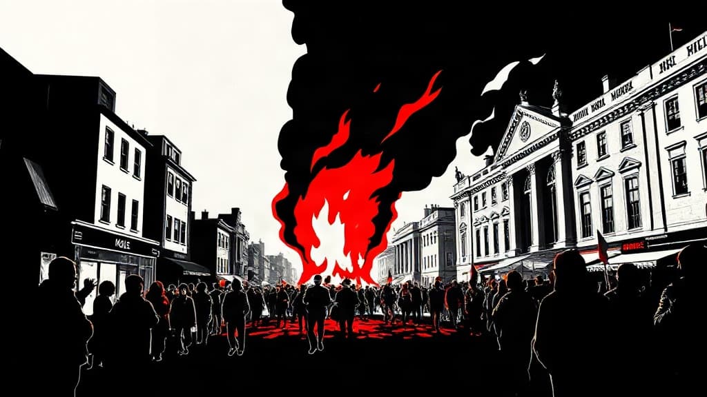 French Cities Burn as Half a Million Protest Failed Elite Policies