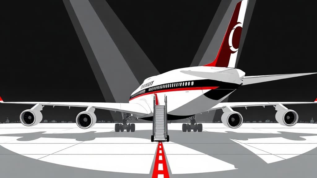 Trump Announces Turkey, China Trips From Qatari 747 Tarmac