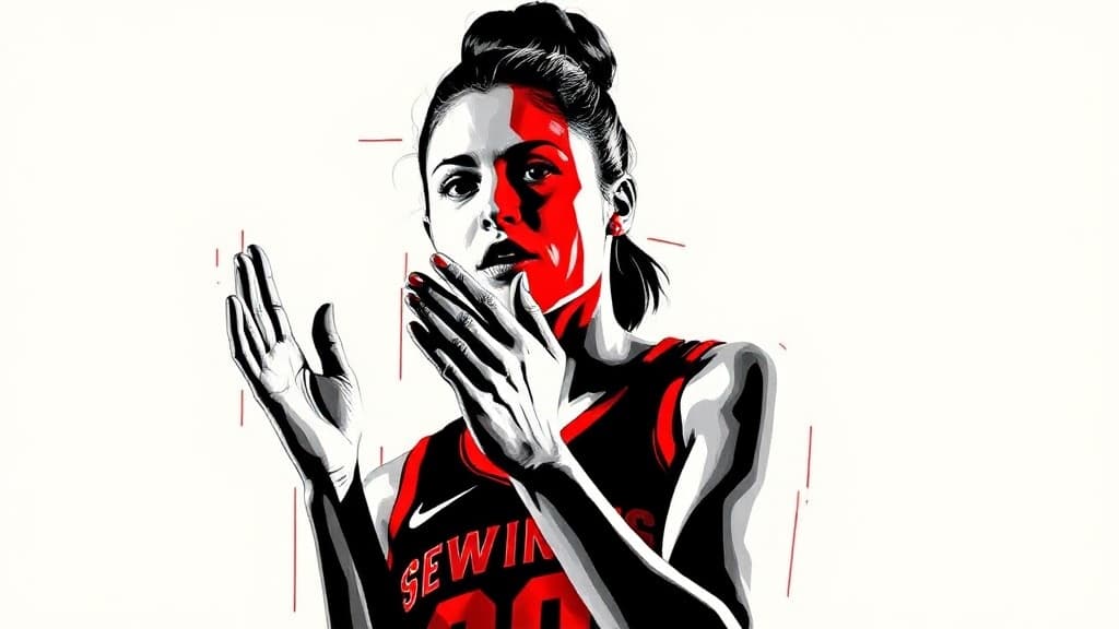 WNBA Techs Caitlin Clark For Clapping, Targeting Its Only Bankable Star