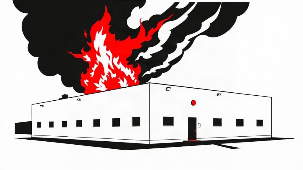 ICE Facility Firebombed, Feds Call It Terrorism—Media Shrugs