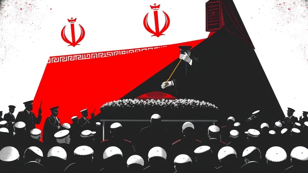 Iran's Six-Day Funeral Spectacle Is Regime Theater, Not Strength