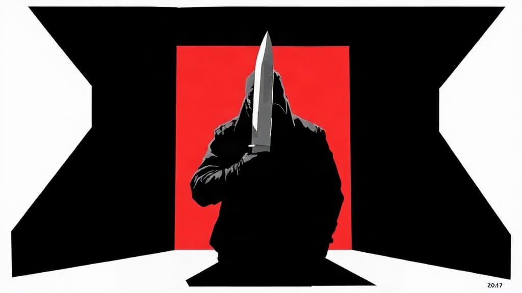 Knife Intruder Storms Hollywood Set; Anti-Gun Elites Call Cops