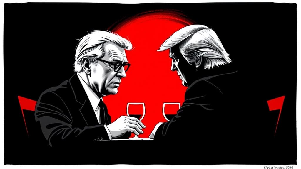 Larry David Compares Trump Dinner to Dining With Hitler