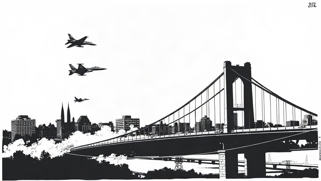 Merz Jets Into Kyiv Photo Op as Russian Missiles Strike Bridges