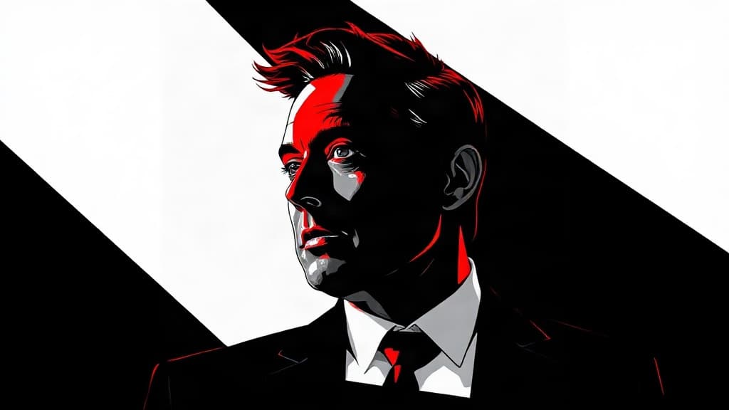 The press treats Musk's refusal to participate in his own takedown as a scandal. It's a constitutional right.