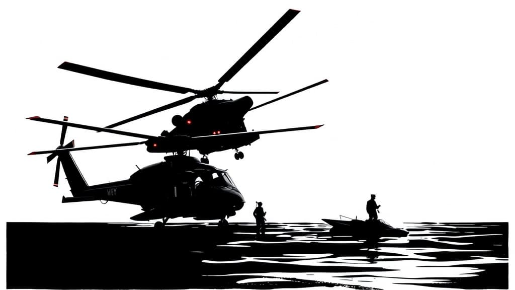 Navy Helicopter Down Near Iran, Sailor Missing — Pentagon Won't Say Why