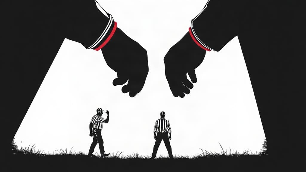 NFL Suspends Officials for Swearing — League Sells Profanity But Can't Take It
