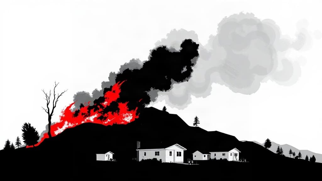 Norte Fire Destroys Orange County Homes, 16,000 Evacuated