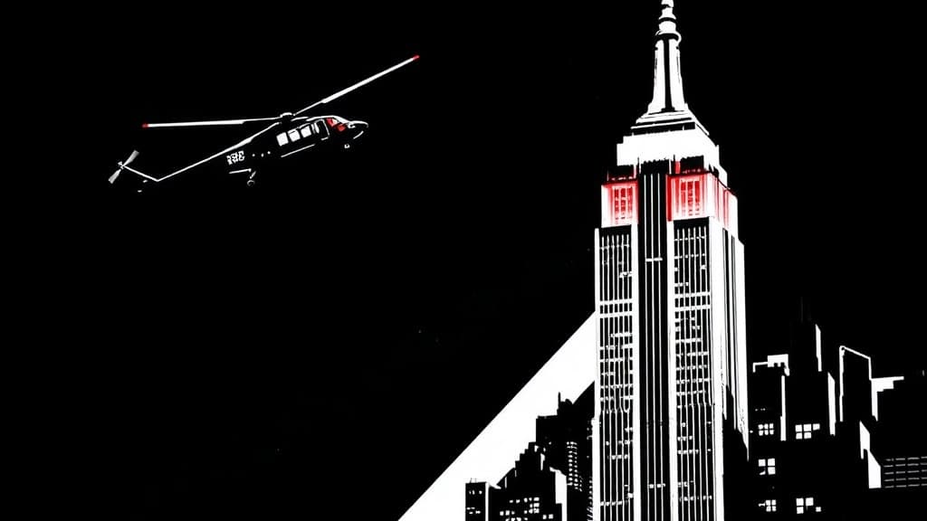 NYPD Scrambles Choppers for Empire State Stunt as Repeat Offenders Walk Free