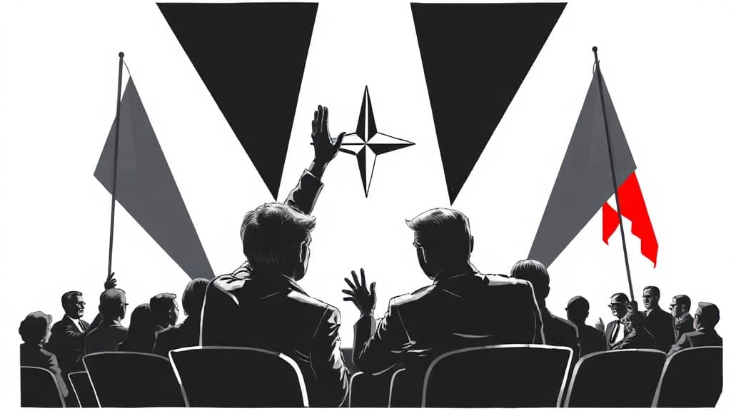 Press Cheers NATO Summit as Rutte Flatters Trump to Keep U.S. Hooked