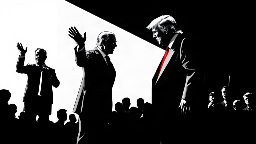 Press Hounds Trump Over Wave While Covering Biden's Decline