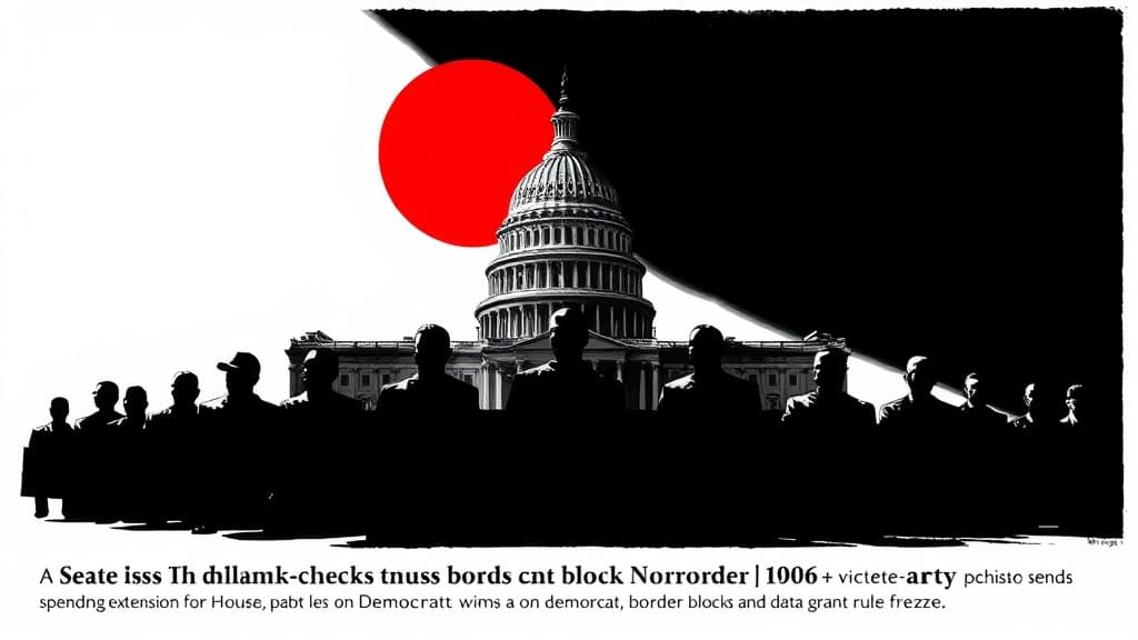 Senate Uniparty Passes Blank-Check CR, Blocks Border Funds