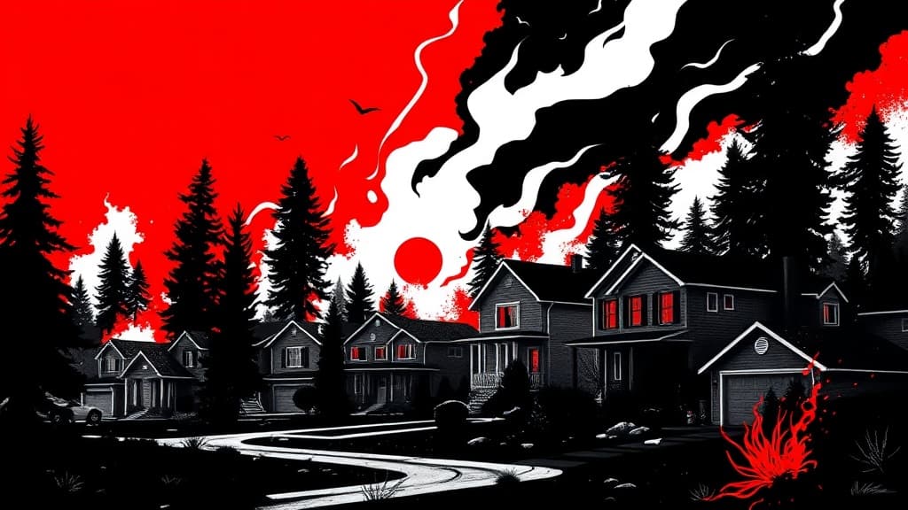 Spokane Wildfire Overruns Homes Fueled by Decades of Forest Neglect