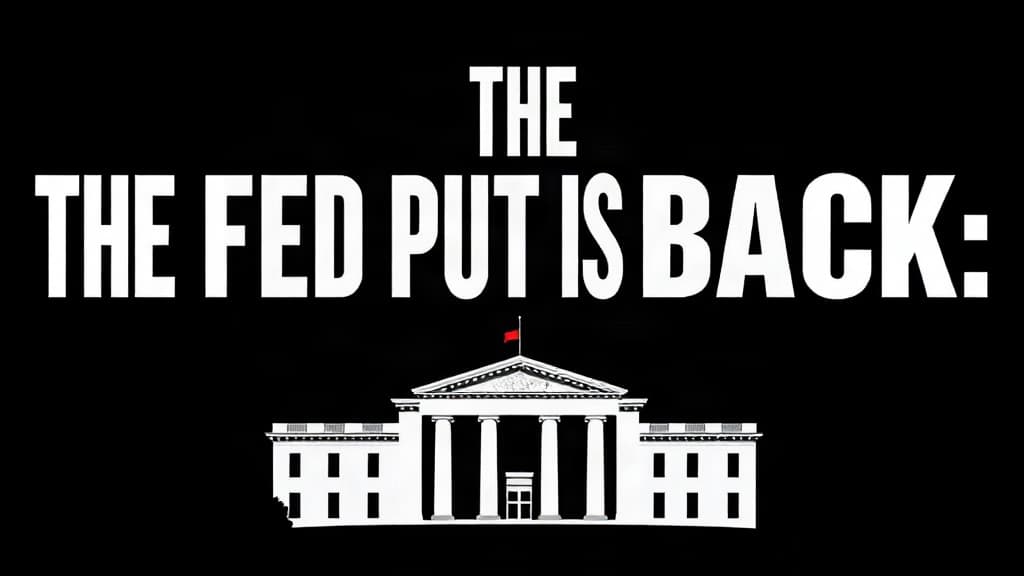 The Fed Put Is Back — And You're Not Invited