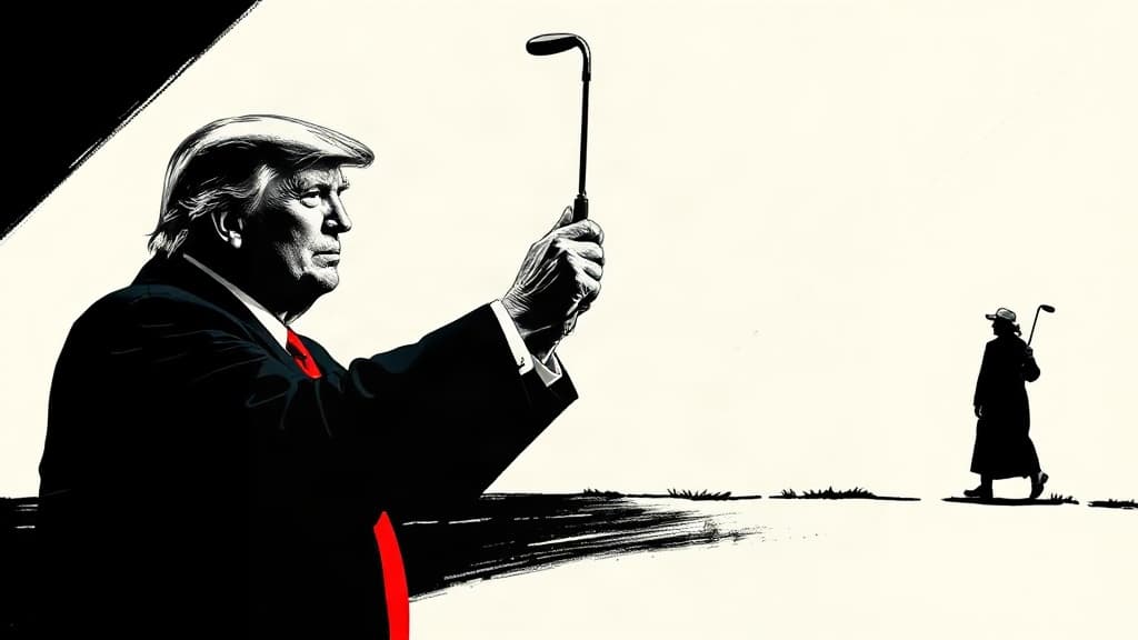 Trump Defies Judge on Golf Course, Dares Court to Stop Him