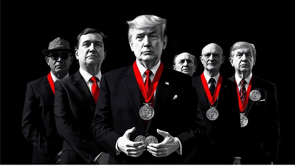 Trump Honors Big Tech Donors With Medals as $1B AI Funding Follows