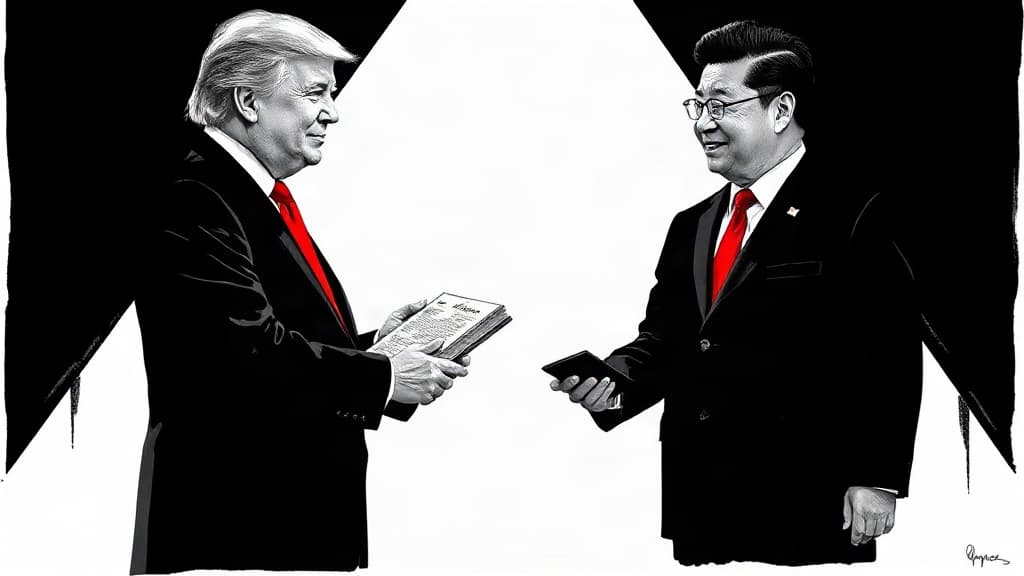 Trump Shows Xi the Founding Documents—Press Calls It Pageantry