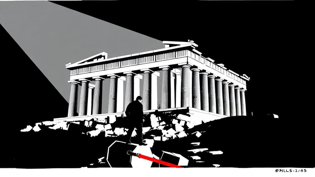 Two Americans Stabbed at Acropolis, Media Looks Away