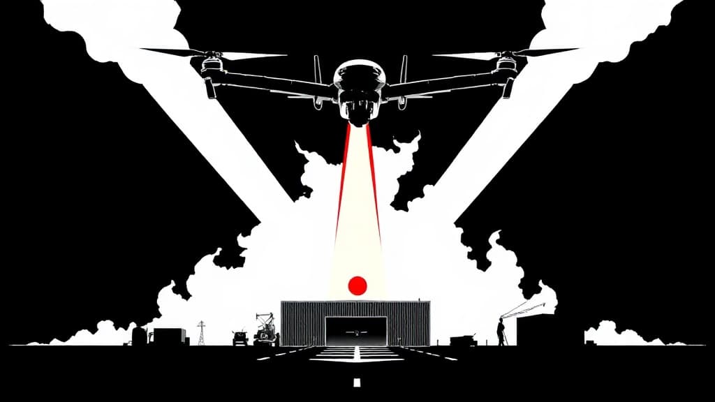 Ukraine Drones Torch Russian Warehouse as U.S. Writes Blank Checks