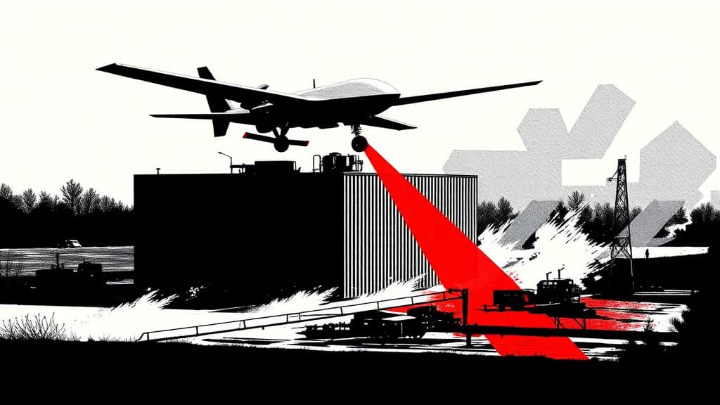 Ukrainian Drones Hit Oil Depot Near Moscow, Deepening U.S.-Funded War