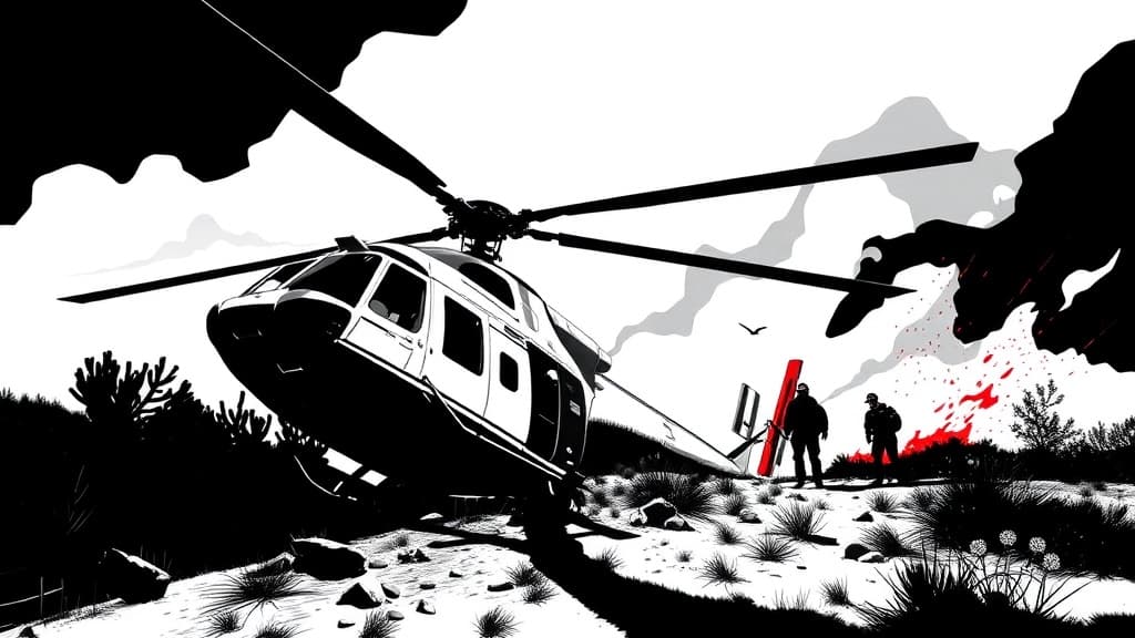 Utah Firefighting Helicopter Crashes With Two Aboard as Resources Hit Breaking Point