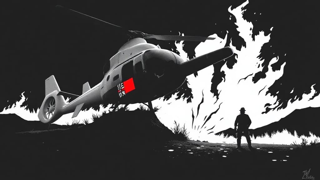 Utah Helicopter Crash Kills Two Firefighters; Wildfire Blocked Rescue