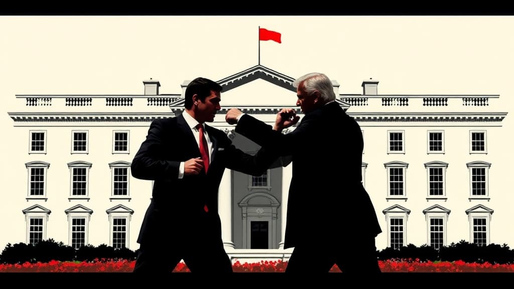 White House Spars With Late-Night Comic: Entertainment-State Merger Complete