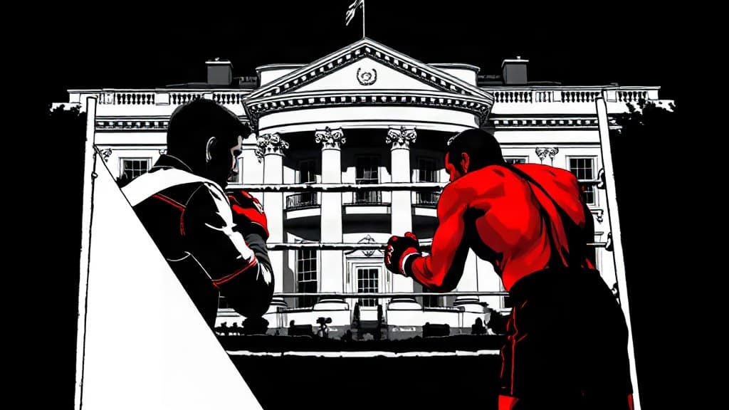 White House UFC: Ref Overrules Doctor as Battered Fighter Keeps Taking Punishment